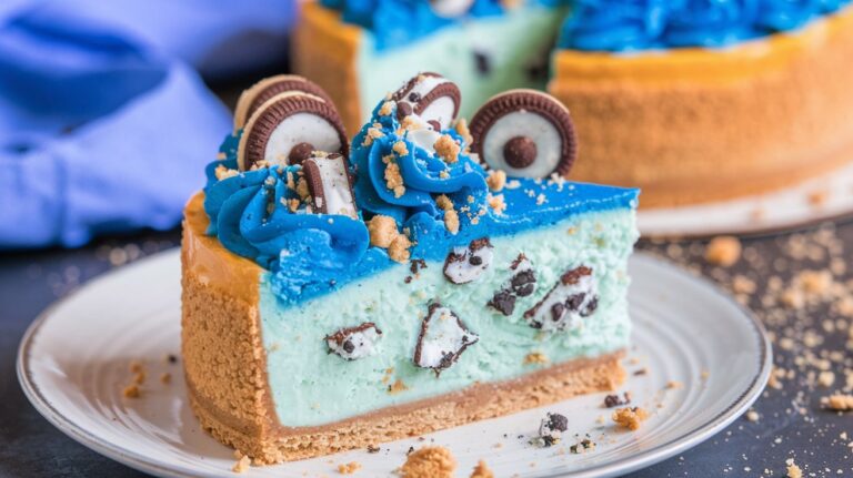 Cookies Monster Cheesecake: A Fun and Delicious Dessert That Brings Out Your Inner Cookie Lover